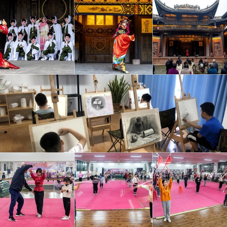 重庆渝西艺术学校学员作品展示一览