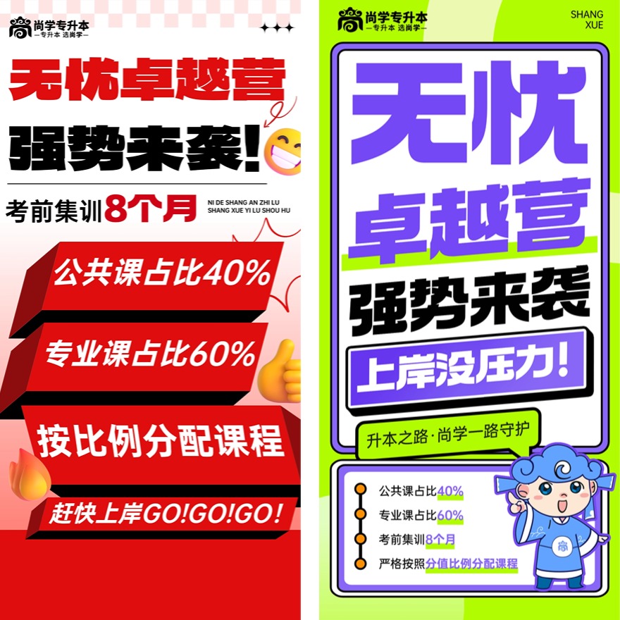 河北尚学专升本无忧卓越营开课啦！火热报名中！