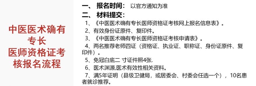 中医专长培训课程