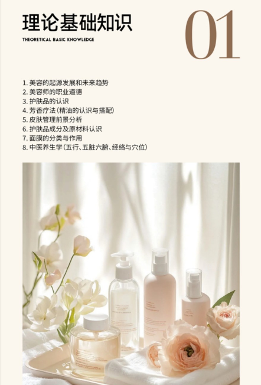 昆明美容全科培训课程