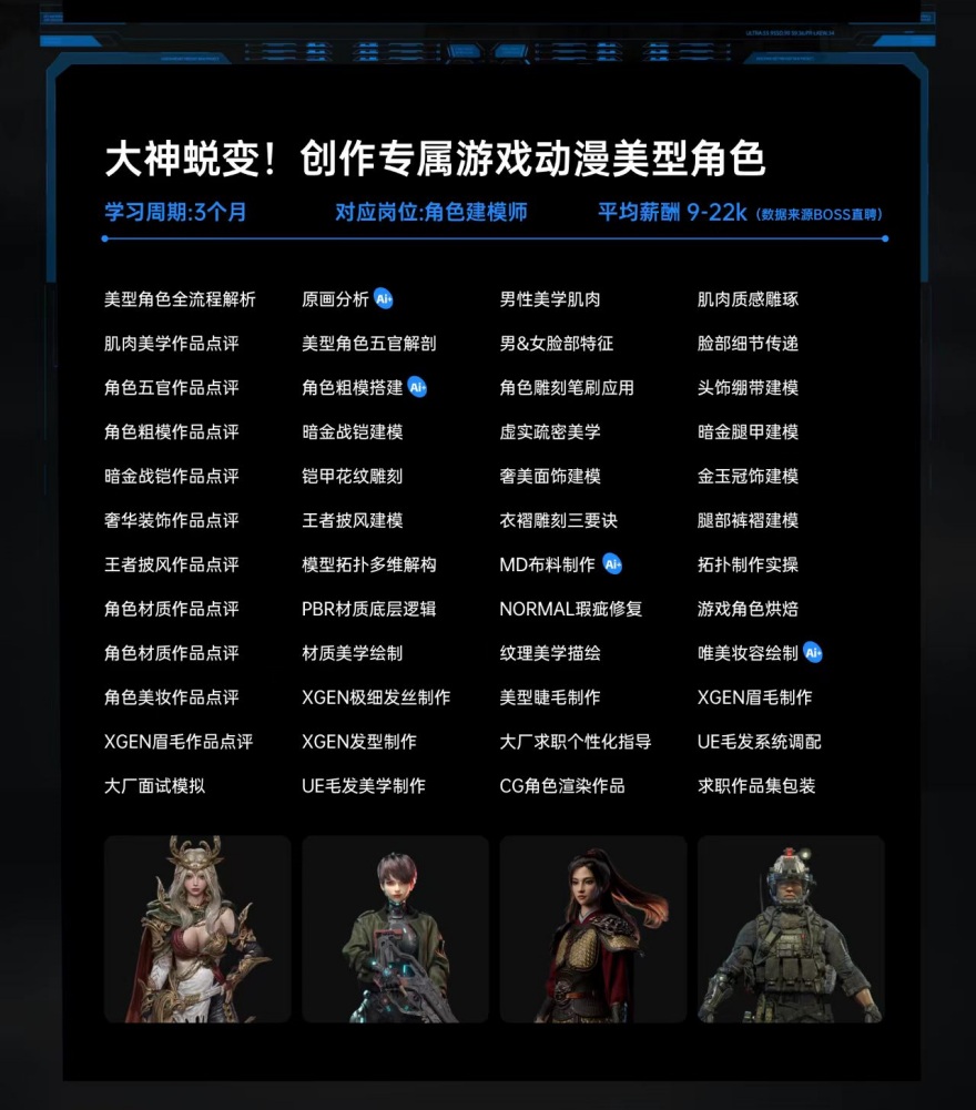 AIGC实战角色全能班