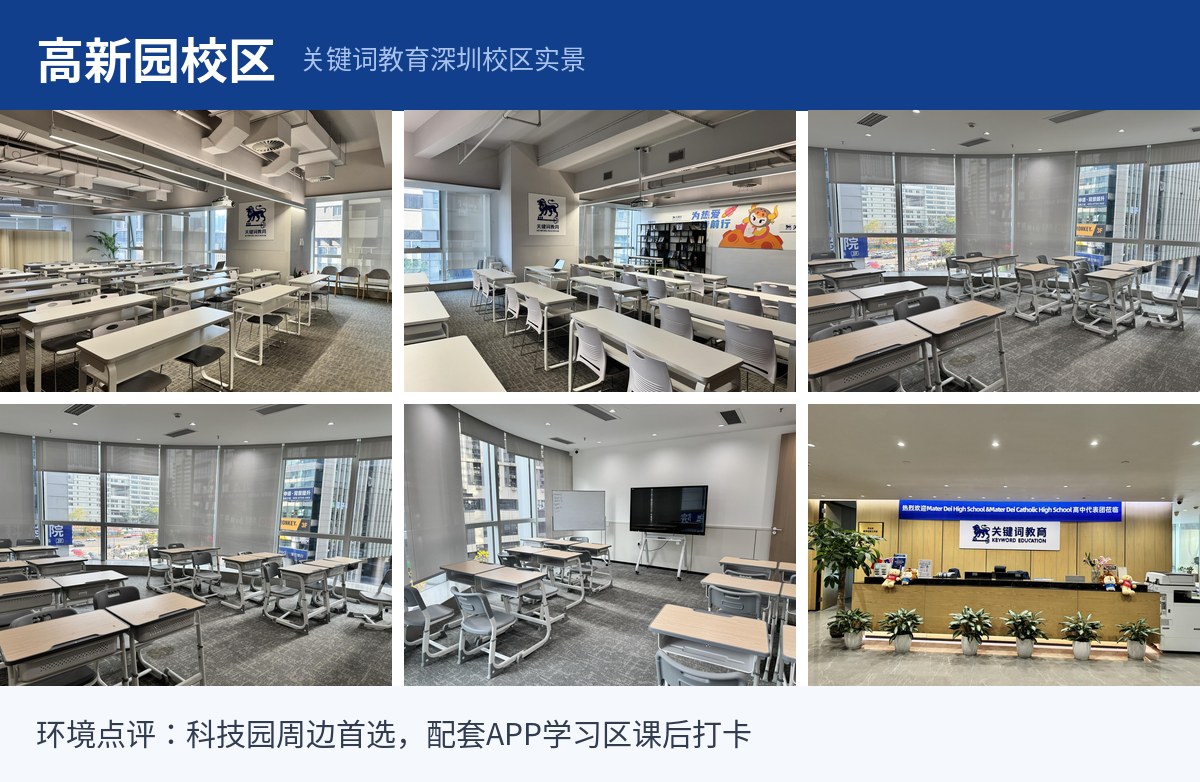 高新园校区实景拼图