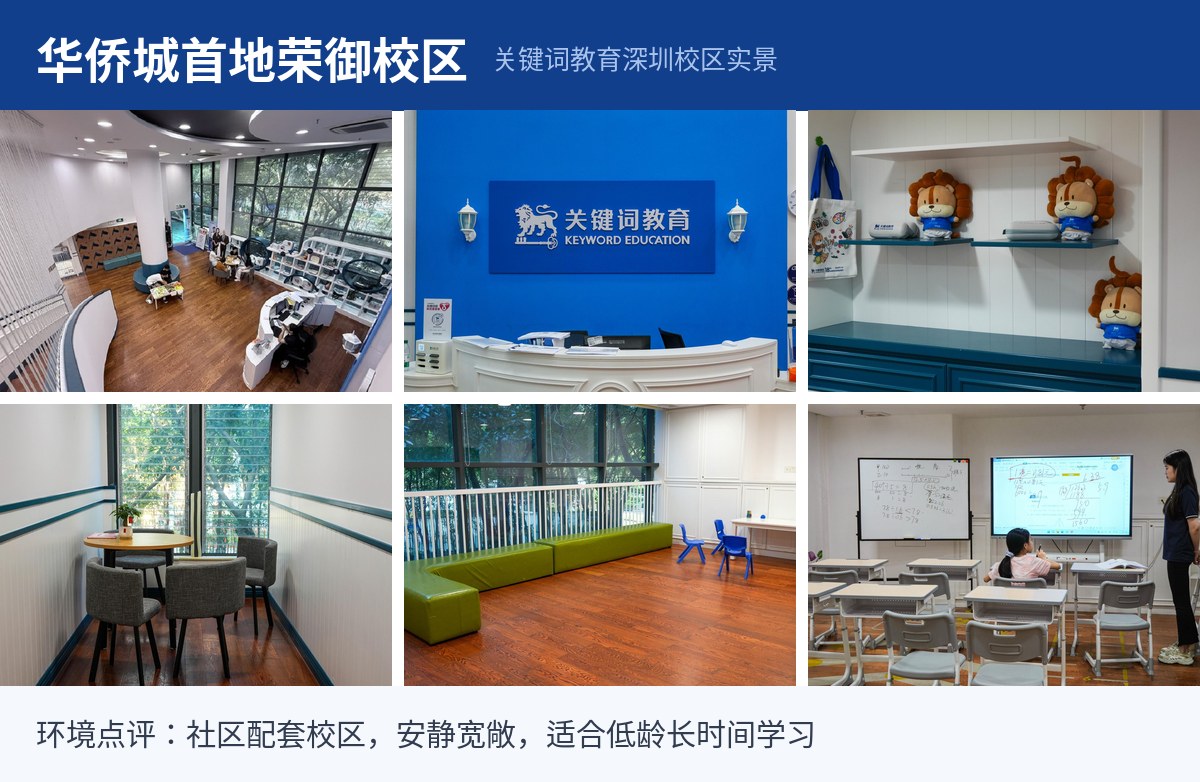 华侨城首地荣御校区实景拼图