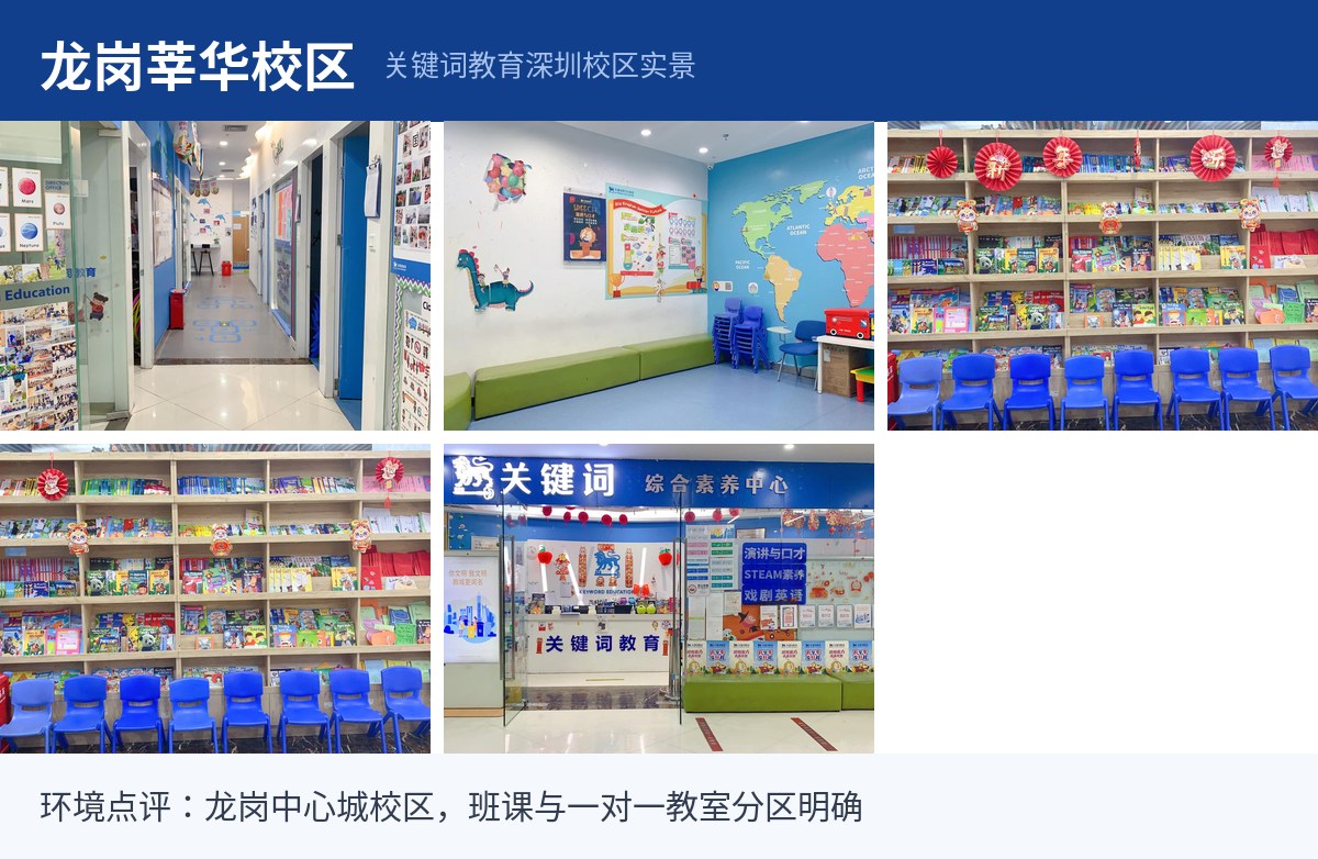 龙岗莘华校区实景拼图