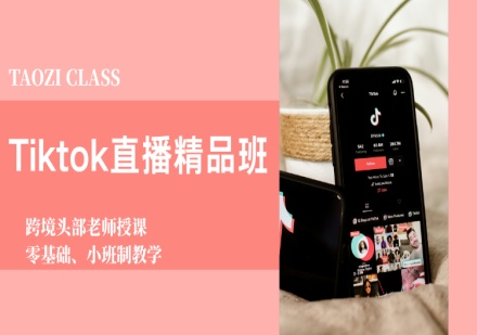 杭州萄子教育TikTok直播课程