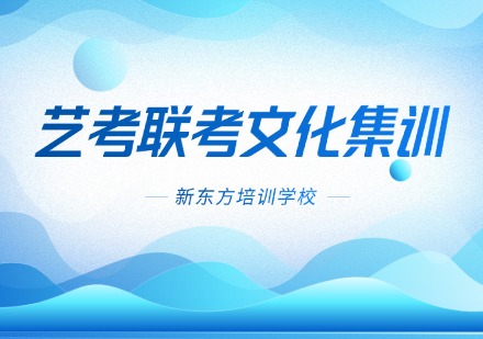新东方艺考联考文化集训