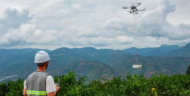 农业无人机吊运课程