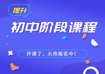 初中阶段课程