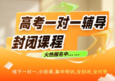 高考一对一辅导封闭课程