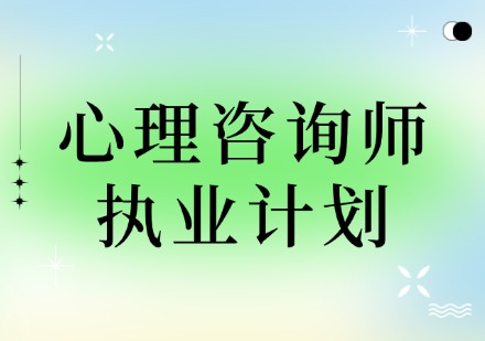 心理咨询师执业计划