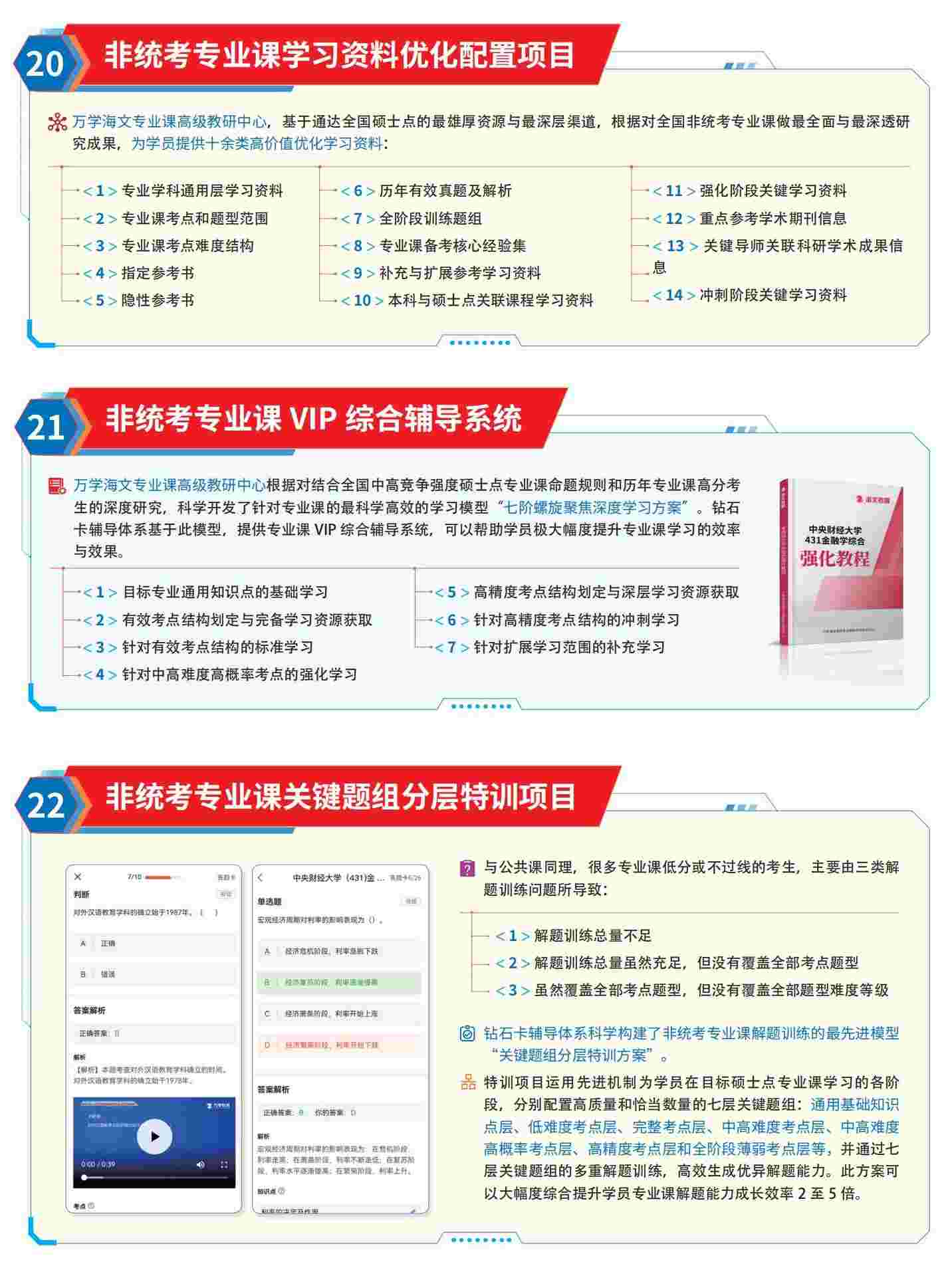 海文考研钻石卡超级辅导功能一览