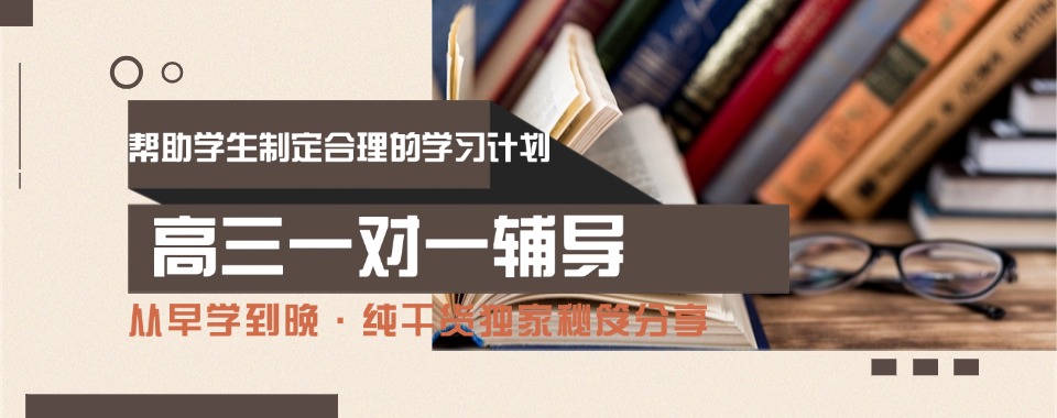 武汉武昌比较有名的高三1v1培训机构排行榜名单出炉