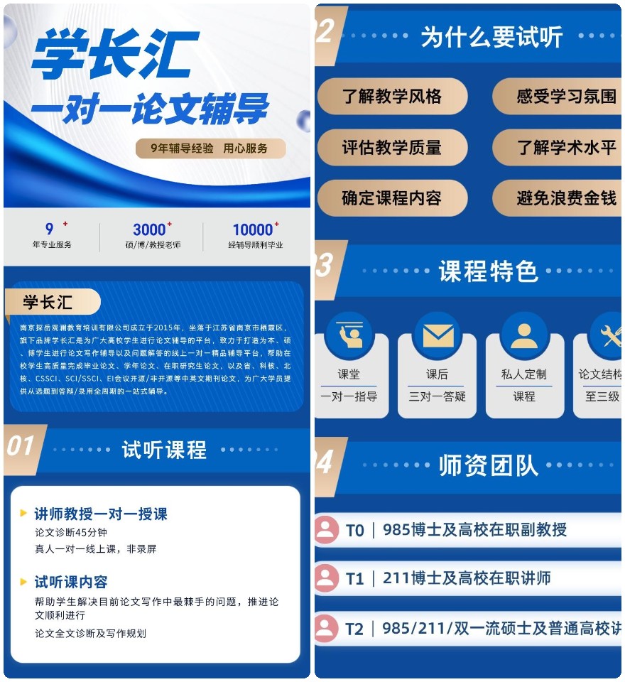 湖北武汉实力出色的本科毕业论文在线辅导班名单排名汇总