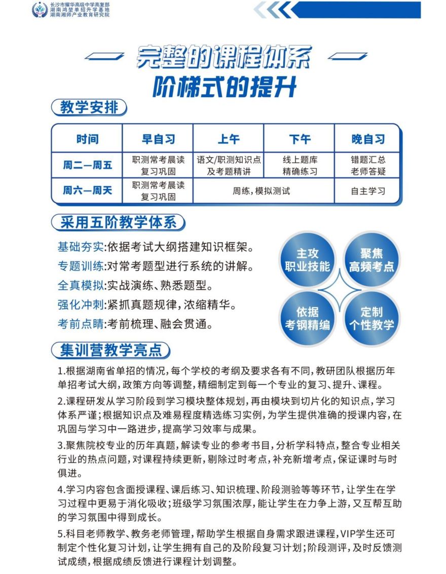 2025湖南长沙市天心区十大单招培训学校实力榜单汇总