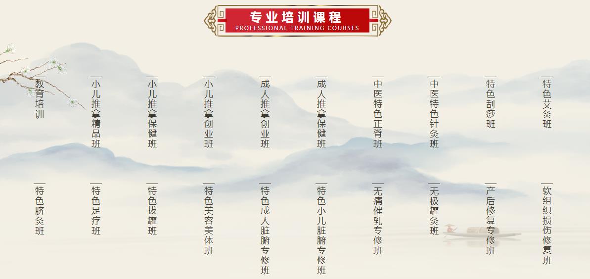 精选青岛市即墨区中医小儿推拿专业培训机构排名前10名单一览