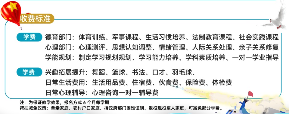 大连甘井子区top10口碑好的管教叛逆孩子封闭学校排名榜名单