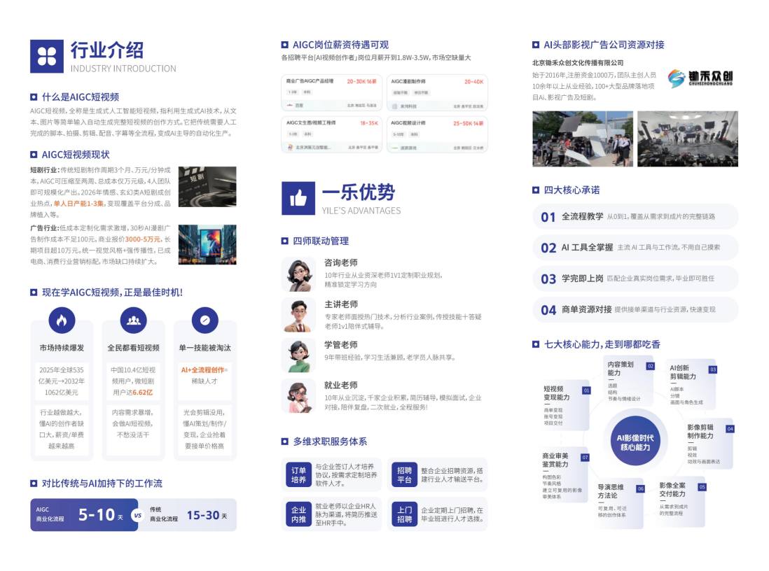 江苏南京非常值得推荐的AIGC短视频制作培训机构十大排名一览