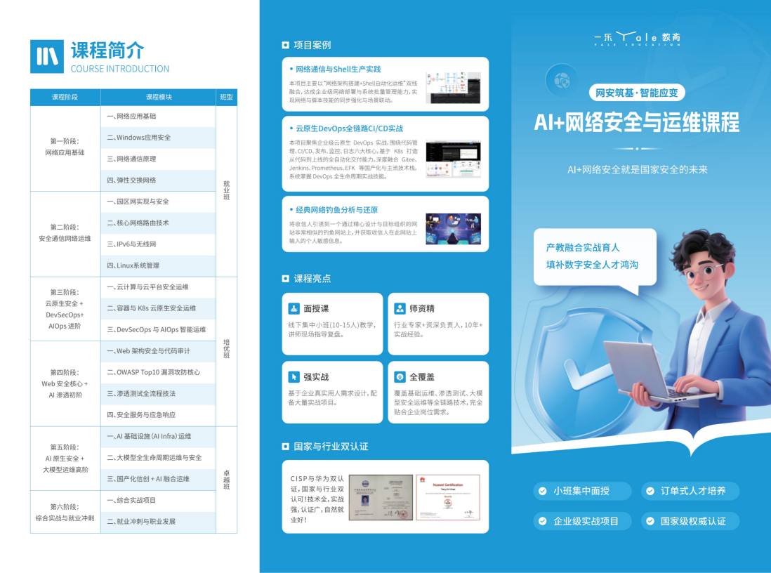 甄选北京市十大AI网络安全课程培训机构排名名单