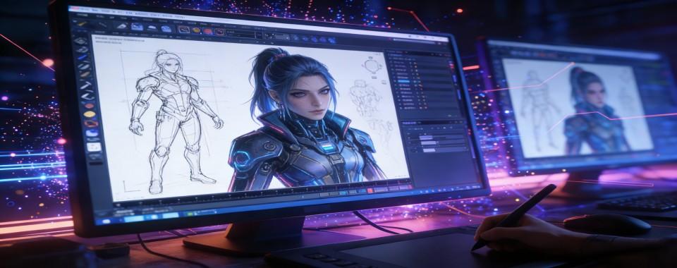 浙江杭州市拱墅区游戏动漫设计培训机构实力名单推荐