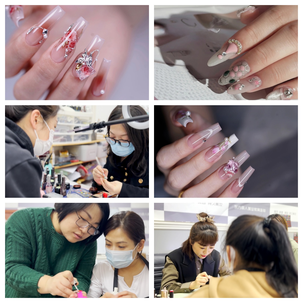 转行美业不踩坑|北京美甲美睫化妆培训学校,技术就业双护航