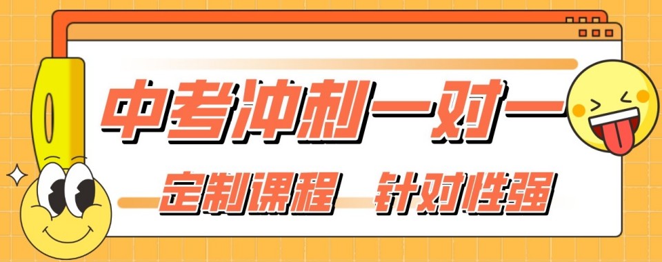 排名更新|北京中考文化课一对一辅导培训严选名单靠谱推荐
