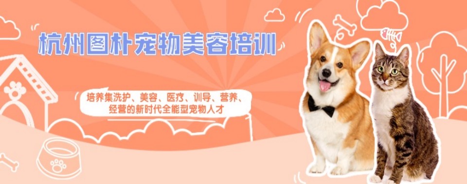 浙江省杭州市想学宠物美容,哪家机构是最优选择