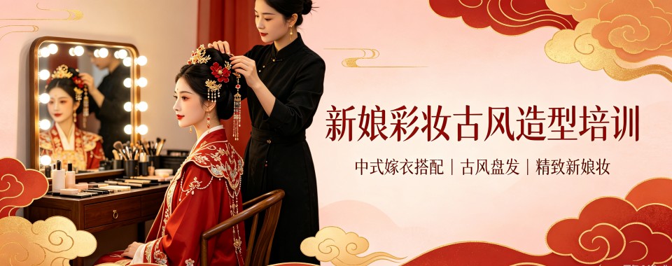 浙江好评度非常高的新娘彩妆古风造型培训机构实力排名更新