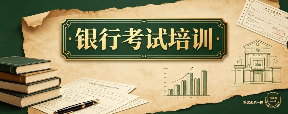 南昌市银行考试培训机构大对比:这几家口碑好的脱颖而出