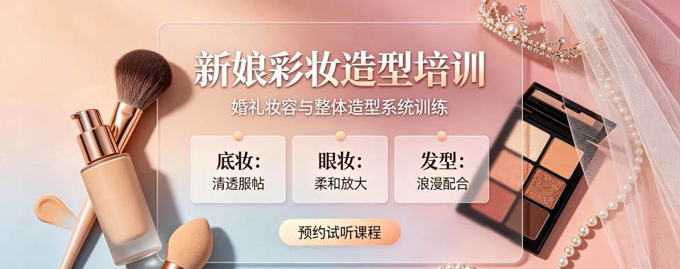 浙江横店新娘彩妆造型培训机构,这几家实力超群