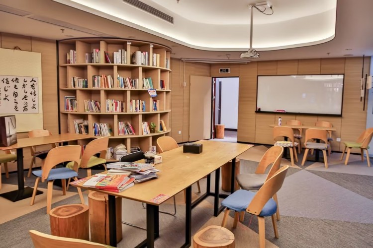 珠海快乐国际多语种培训环境图