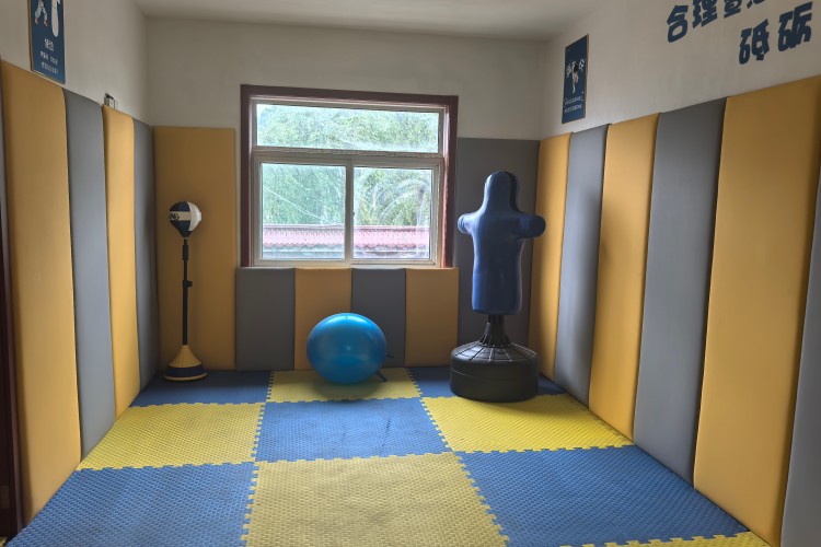 山东职业技工特教中心环境图