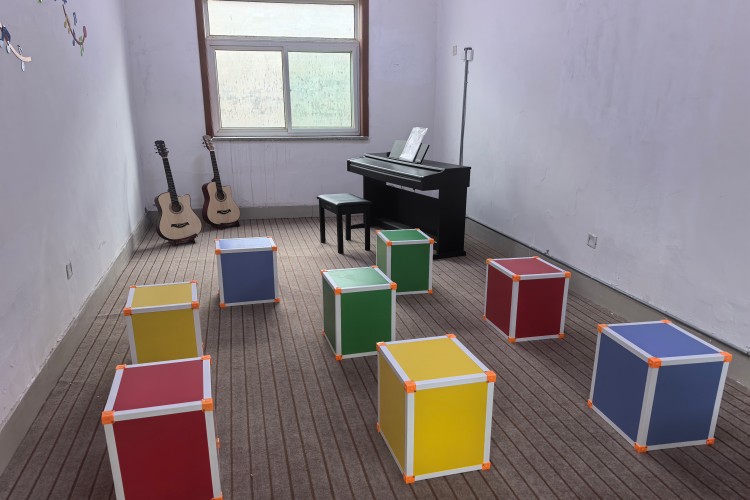 山东职业技工特教中心环境图