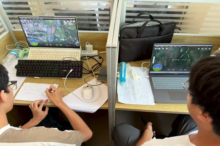 山东凯乐无人机校区环境图