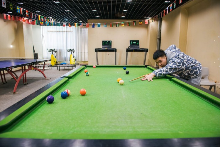 太原学府考研娱乐室