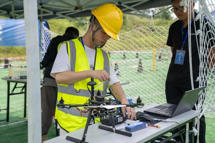 广州华科尔无人机校园环境图片