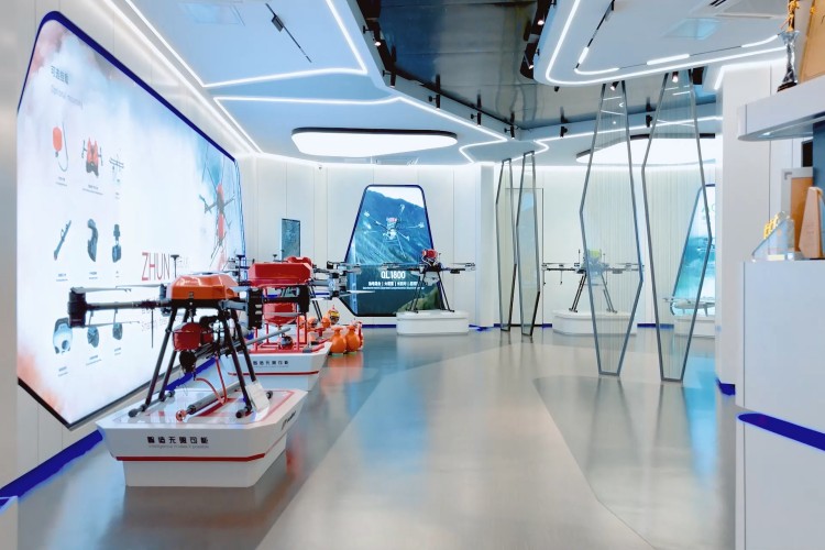 广州华科尔无人机校园环境图片