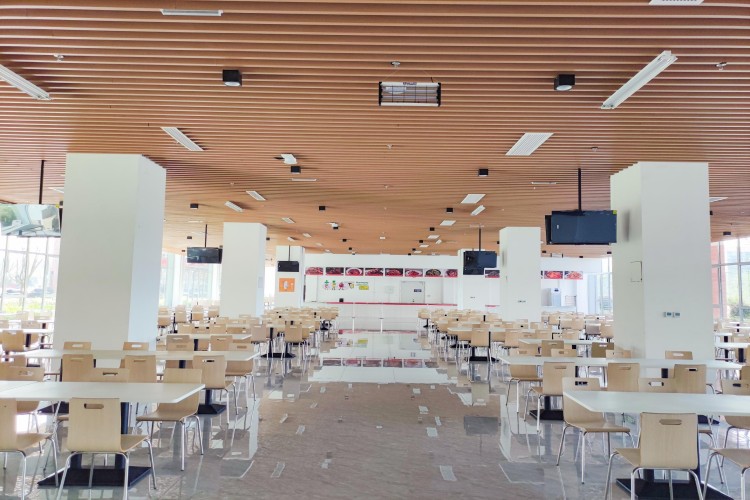 焜曦教育青岛校区餐厅环境