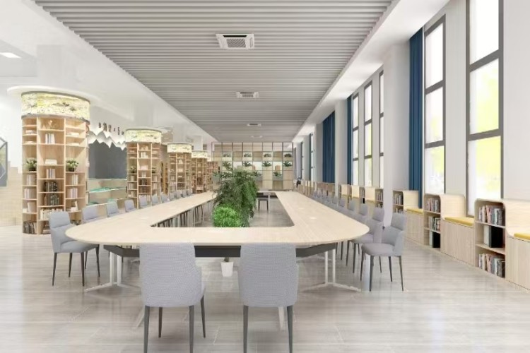深圳博恒实验高中学校图书室